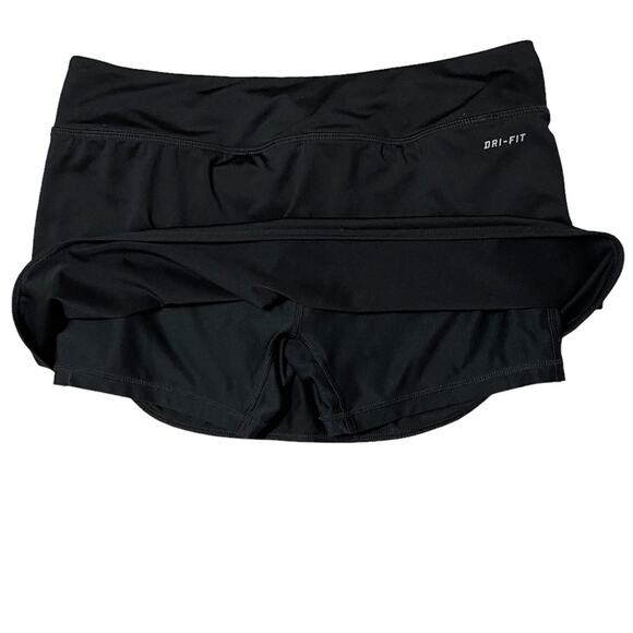 Nike Core Black Mini Boardskirt Swim Skort Size M - Picture 10 of 10